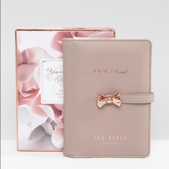 ted baker passport holder